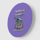 Omarm elke kleur. Werelddag van sociale rechtvaard Grote Klok (Hoek)