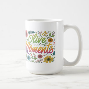 Omarm elke tint - "Olive the Moments" Koffiemok