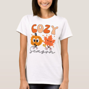 Omarm Fall Leaves: Gezellig T-shirt