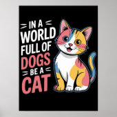 Omarm Feline individualiteit Poster (Voorkant)