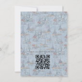 Omarm Frans land wonen in Bord Blauw Kaart (Achterkant)