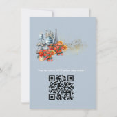 Omarm Frans land wonen in Bord Blauw Kaart (Achterkant)