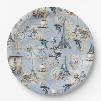 Omarm Frans land wonen in verfijnd Bord blauw