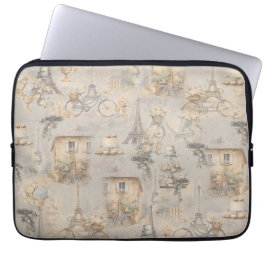 Omarm Frans land wonen in Verfijnd zonnig Laptop Sleeve