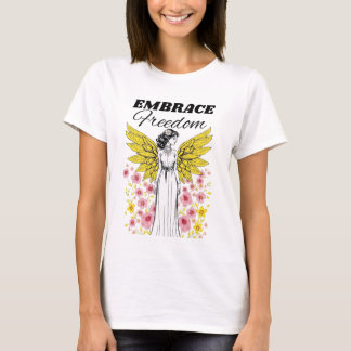 Omarm Freedom Angel Wings T-shirt
