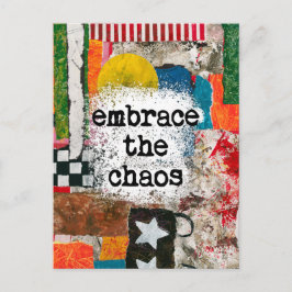Omarm het Chaos Briefkaart
