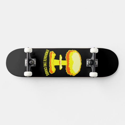 Omarm het Chaos Skateboard-ontwerp Persoonlijk Skateboard (Horizontaal)
