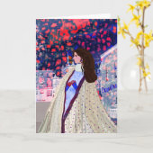 Omarm het creatieve ontwerp van LeeMarie Kaart (Gele Bloem)