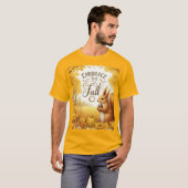 Omarm het Herfst minimalistische T-shirt (Voorkant volledig)