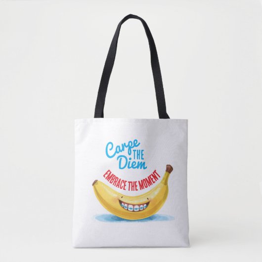 Omarm het Moment Tote Bag (Voorkant)