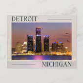Omarm het nachtleven van Detroit, Michigan Briefkaart (Voorkant)