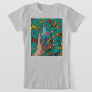 Omarm het onconventionele "Durf anders te zijn" T-shirt