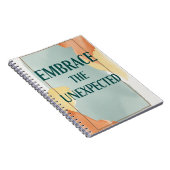 Omarm het onverwachte optie 2 notitieboek (Rechterzijde)