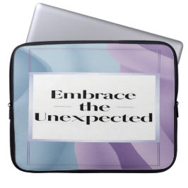 Omarm het onverwachte optie 3 laptop sleeve