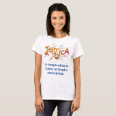 Omarm het 'Return to the Light' T-shirt (Voorkant volledig)