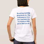 Omarm het 'Return to the Light' T-shirt (Achterkant)