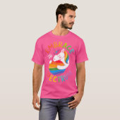 Omarm het Spectrum Autisme Bewustzijn Eenhoorn T-shirt (Voorkant volledig)