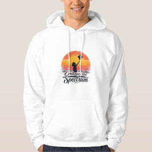 Omarm het Spectrum Autisme Bewustzijn Hoodie