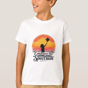 Omarm het Spectrum Autisme Bewustzijn T-shirt