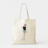 Omarm het vuur binnen | Zelfzorg & Zelfliefde Tote Bag (Achterkant)