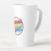 Omarm het zweet - Grit & Grind Workout T-shirt Latte Mok (Rechterhoek)