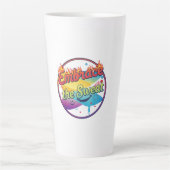 Omarm het zweet - Grit & Grind Workout T-shirt Latte Mok (Voorkant)