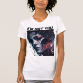 Omarm individualiteit: Ik ben jou niet T-shirt (Voorkant)