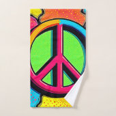 Omarm Innerlijke Vrede & Vreugde Bad Handdoek (Handdoek)