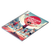 Omarm je angst - Kawaii Motivatie Runner Notitieboek (Linkerzijde)