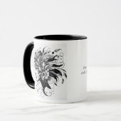 Omarm je buitengewone zelf mok (Voorkant links)