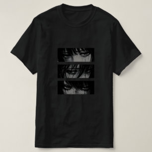 Omarm je edgy kant met deze donkere anime esthetie t-shirt