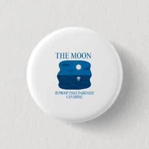 Omarm je eigenheid - Krachtige Grunge-typografie Ronde Button 3,2 Cm