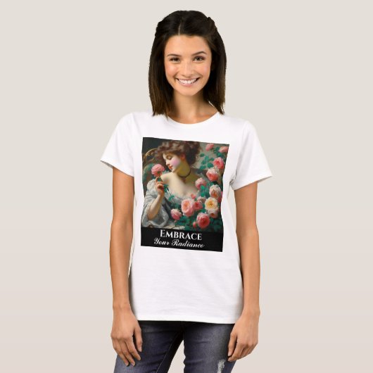 Omarm je glans t-shirt (Voorkant volledig)