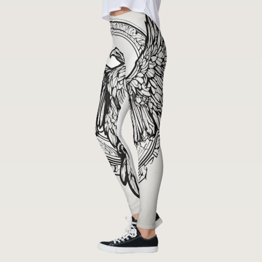 "Omarm je innerlijke adelaar" Leggings (Links)