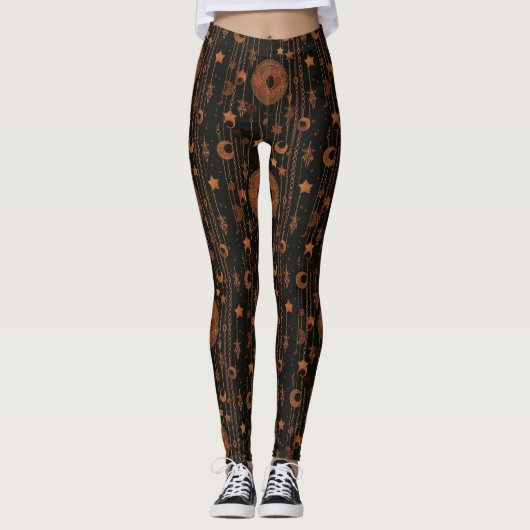 Omarm je innerlijke Boho met Hippy-Geïnspireerde Leggings (Voorkant)