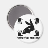 Omarm je innerlijke lama magneet (Voorkant / Achterkant)
