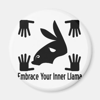 Omarm je innerlijke lama magneet