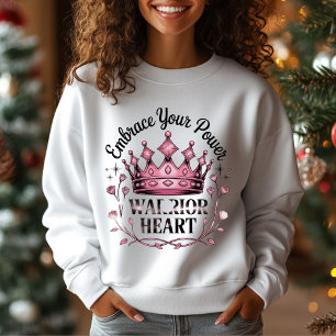 Omarm je krachtige krijgershart T-shirt