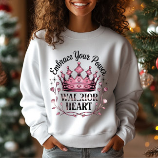 Omarm je krachtige krijgershart T-shirt