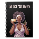 Omarm je schoonheid: zelfliefde Notitieboek (Voorkant)