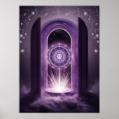 Omarm je teken | Zodiac Mandala Wall Art Poster (Voorkant)