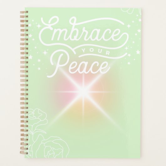 Omarm je vrede Mint Planner (Voorkant)