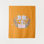 Omarm jezelf met een positief ontwerp wandkleed (Voorkant)