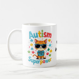 Omarm Kat Liefhebber Autisme Is Mijn Superkracht Koffiemok