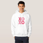 Omarm liefde met onze stijlvolle Valentijnsdag Man Hoodie (Voorkant volledig)