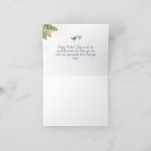 Omarm Moeder Natuur - Gevouwen Moederdag Kaart (Binnen)