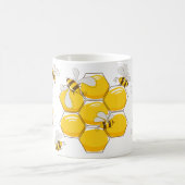 Omarm Natuur met onze Mok met het thema Bijen (Center)