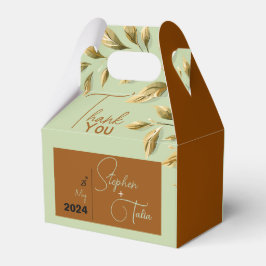 Omarm natuurlijke elegantie bedankdoosjes