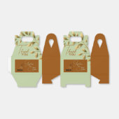 Omarm natuurlijke elegantie bedankdoosjes (Uitgevouwen)