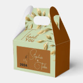 Omarm natuurlijke elegantie bedankdoosjes (Voorkant Zijde)